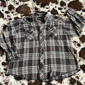 Wrangler Pearl Snap Flannel